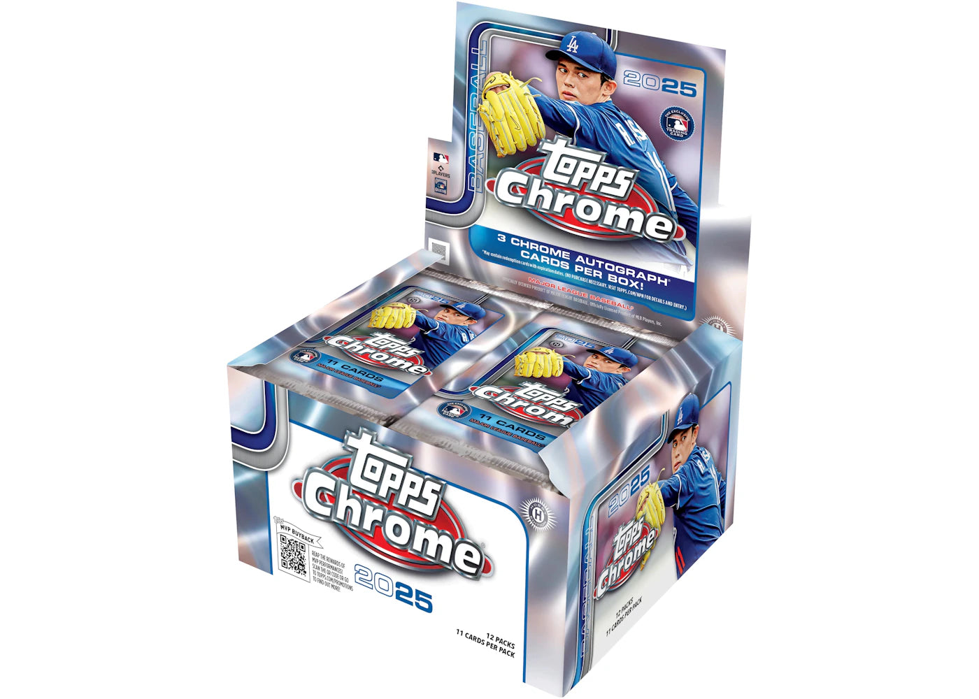 2025 Topps Chrome Baseball Hobby Jumbo Box