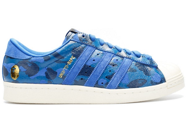 adidas gazelle silver green womens adidas Superstar 80s Undefeated Bape Blue Camo – The Heat Check