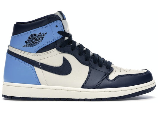 Jordan 1 Retro High Obsidian UNC