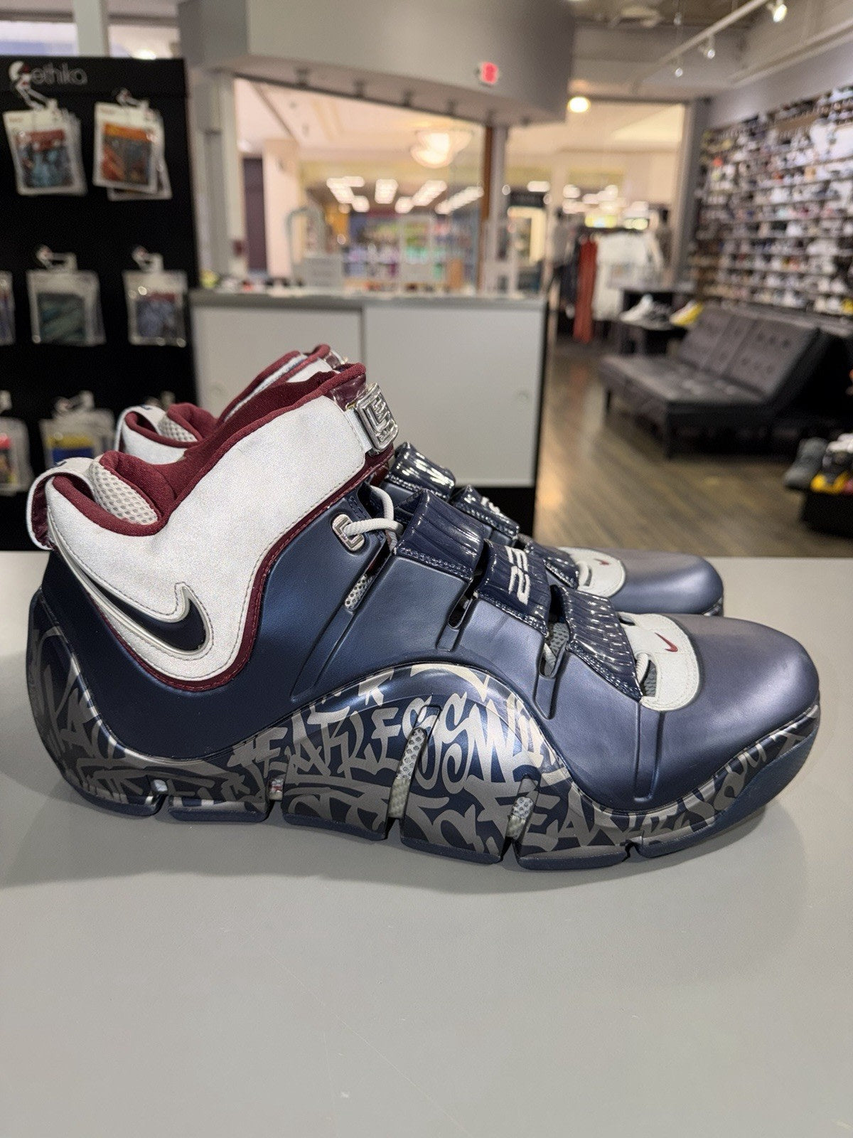 Lebron 4 All Star Graffiti Sample Made For LeBron