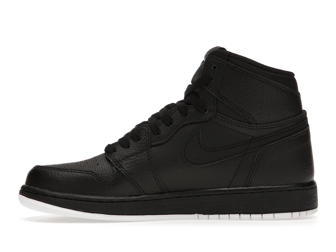 Jordan 1 Retro High Black Perforated (GS)