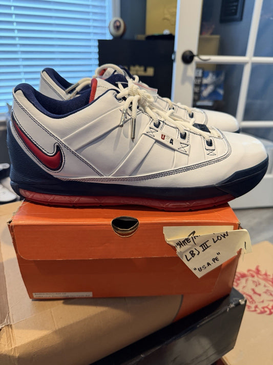 Lebron 3 Low USA Sample