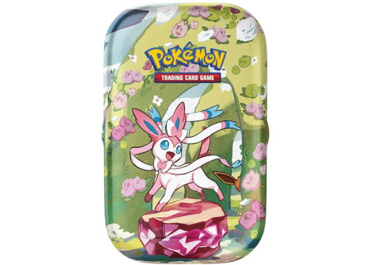 2025 Pokémon Scarlet Violet Prismatic Evolutions Sylveon Tin