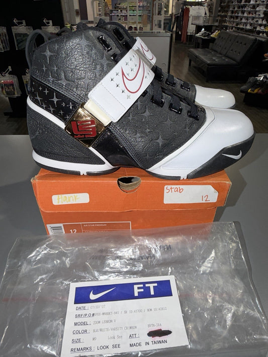 Nike LeBron 5 Buffalo Leather Look See Sample
