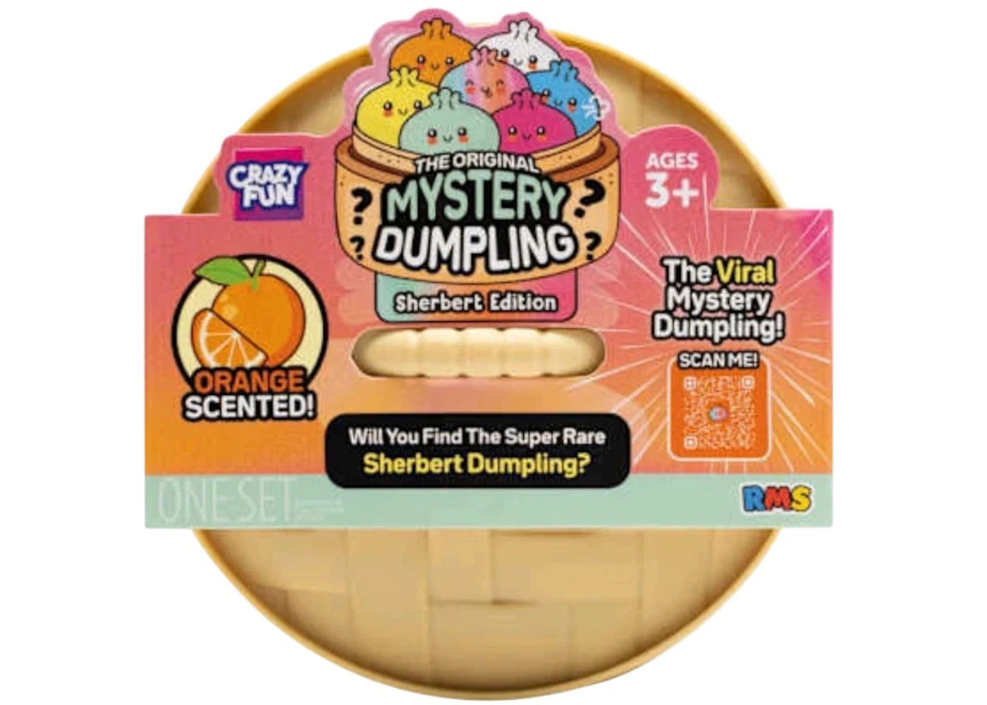 Squishy Bun The Original Mystery Dumpling :Sherbert Edition Blind Box