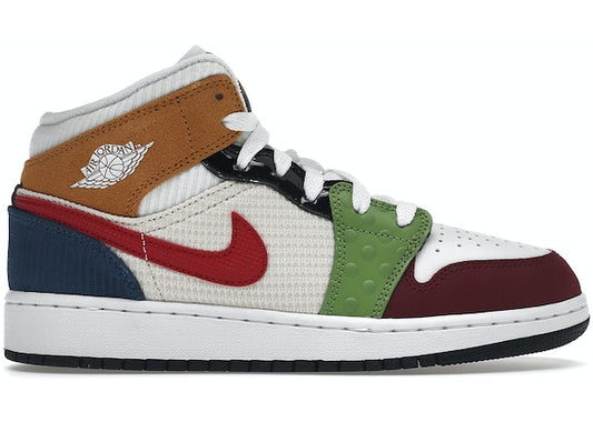 Jordan 1 Mid SE Messy Room (GS)