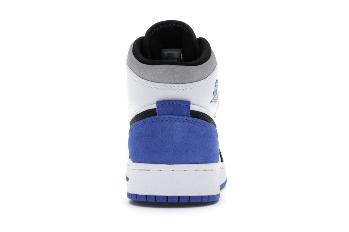Jordan 1 Mid SE White Black Royal (GS)