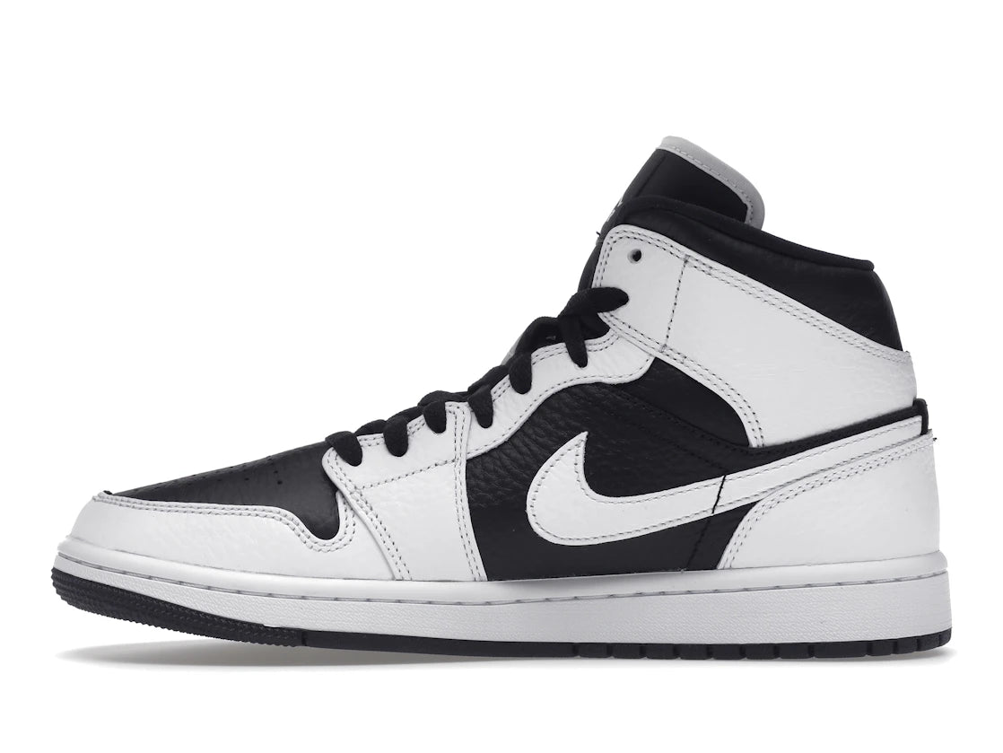 Jordan 1 Mid Split Black White (Women's)
