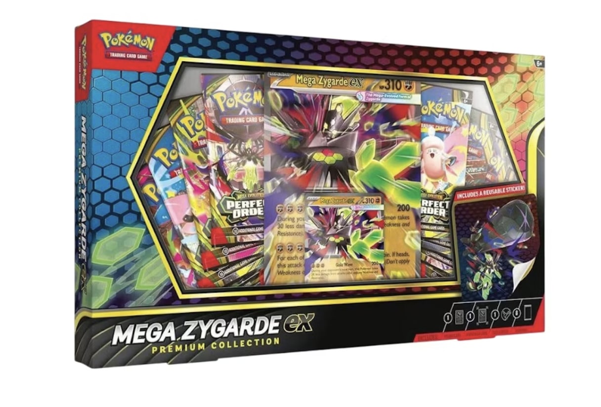 2026 Pokémon Mega Evolution Mega Zygarde ex Premium Collection