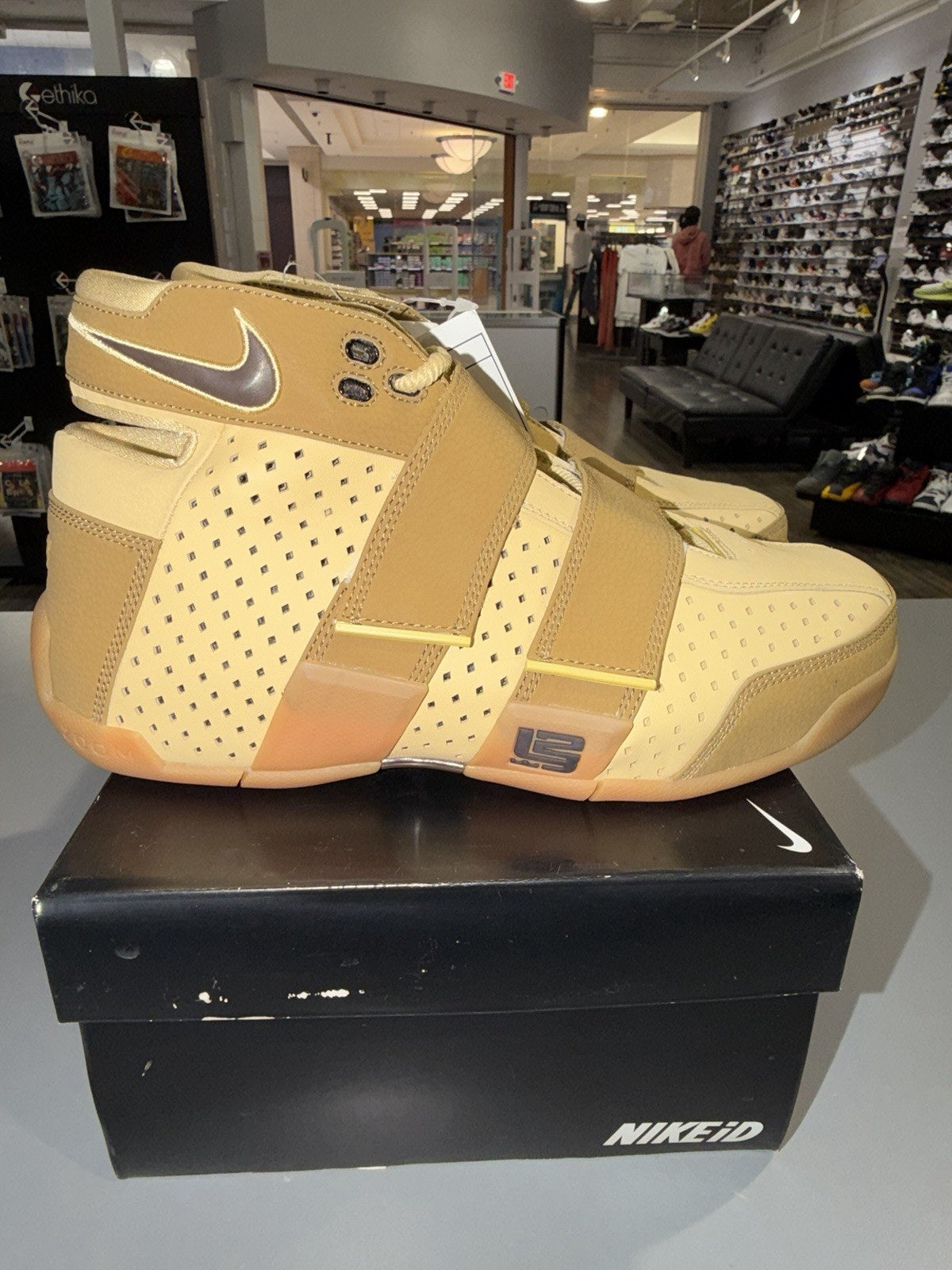 Nike LeBron 20-5-5 Wheat Look See Sample