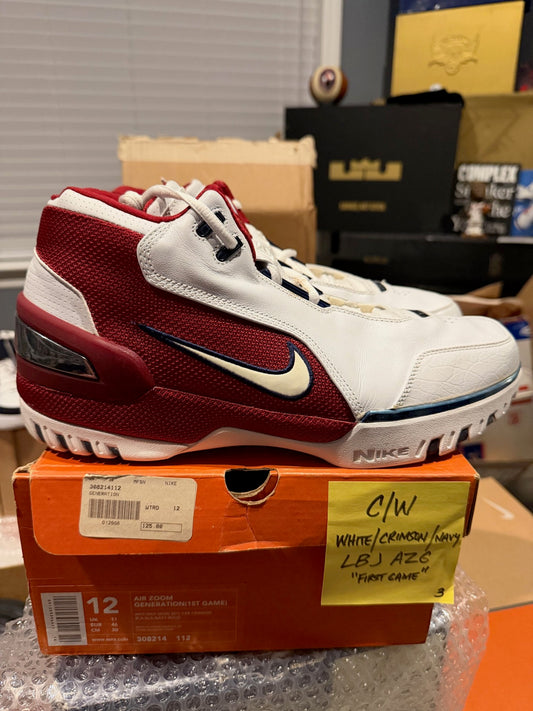 Nike Lebron Air Zoom Generation OG 1st Game
