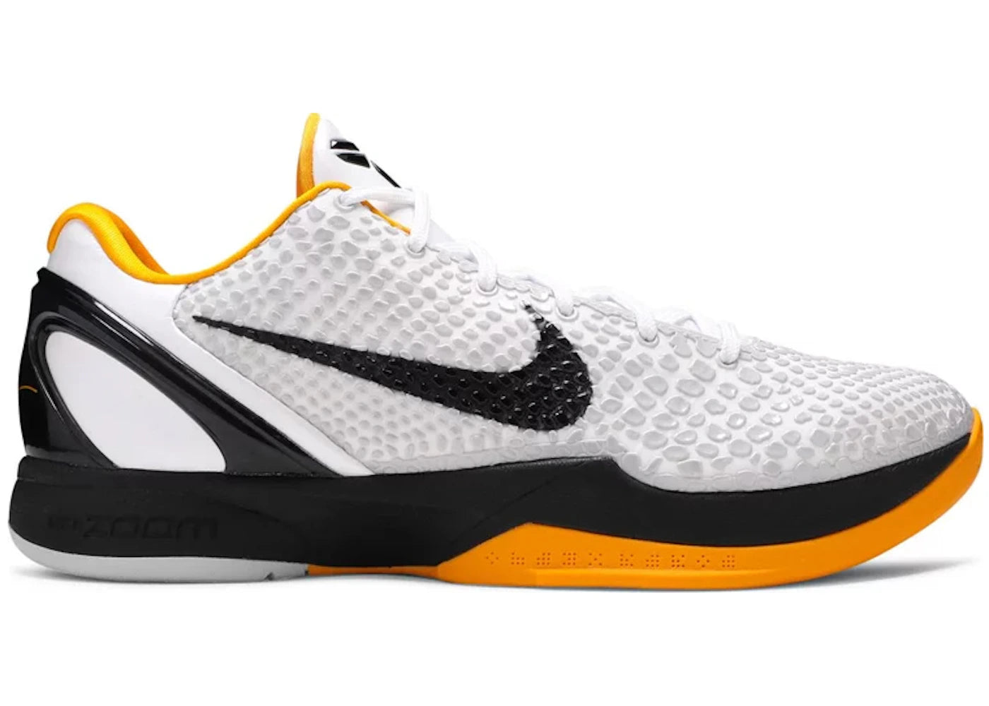 Nike Zoom Kobe 6 White Del Sol