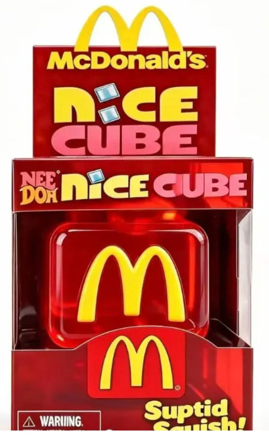 NeeDoh McDonald's Nice Cube Fidget Toy